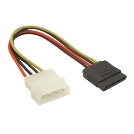 Cablexpert | Power adapter | Male | 4 PIN internal power | Male | 15 pin Serial ATA power | 15 cm